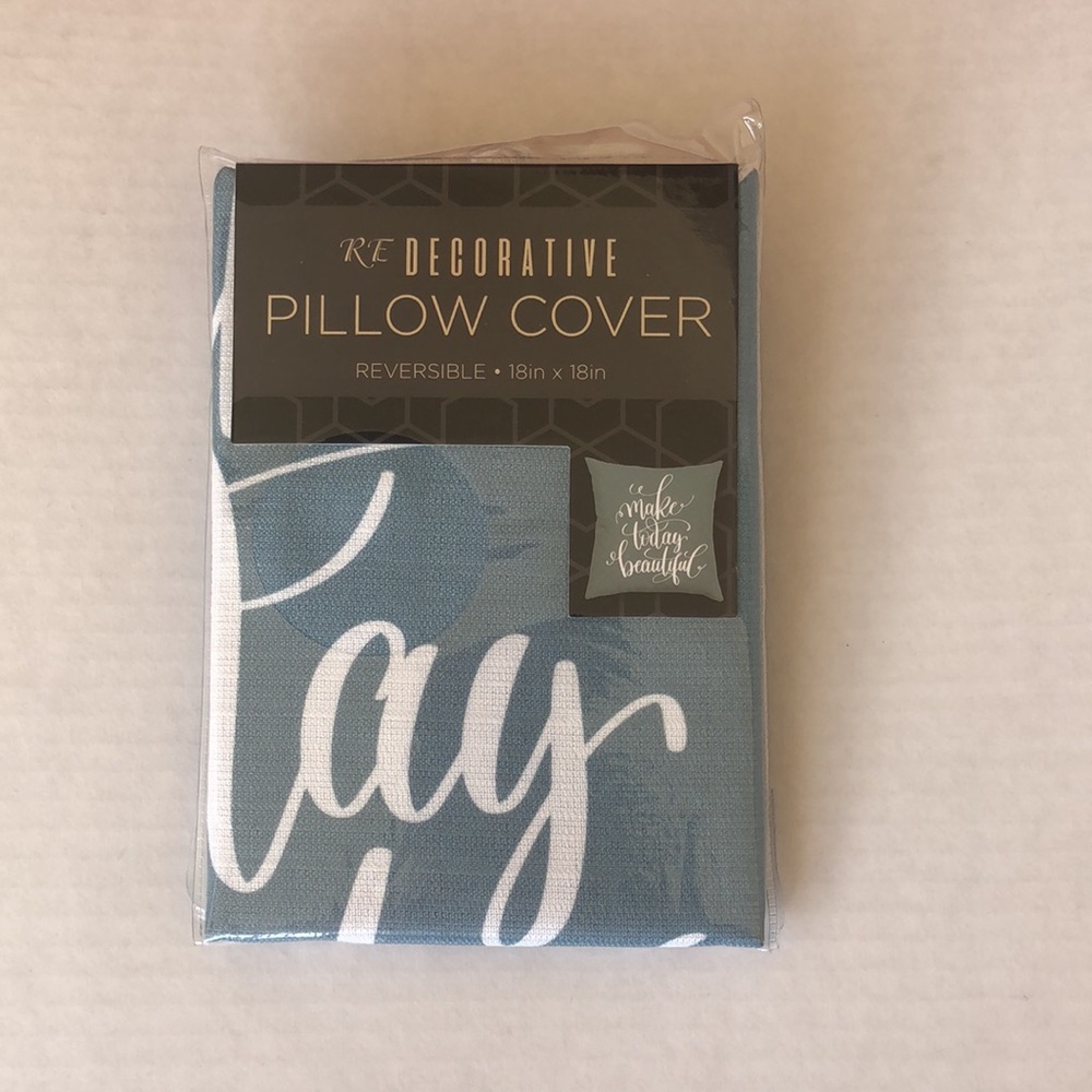 🌵 3/$15 Decorative Reversible beautiful Pillow Cover 18x18 ( see description)